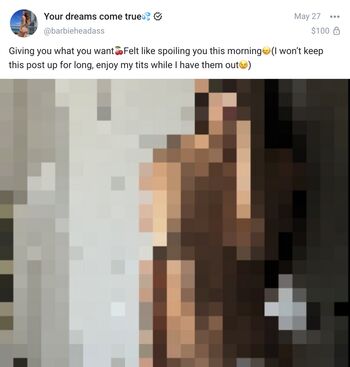 Full leaked Barbieheadass private onlyfans photo